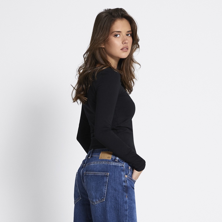 Basic long sleeve top "Fredrika"